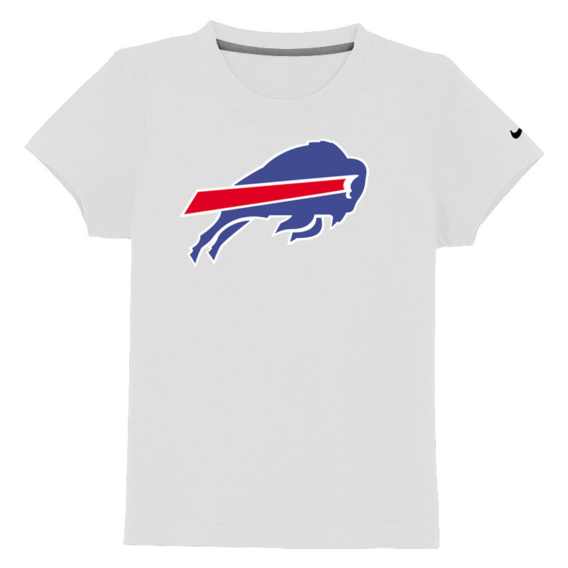 Buffalo Bills Sideline Legend Authentic Logo Youth T Shirt White