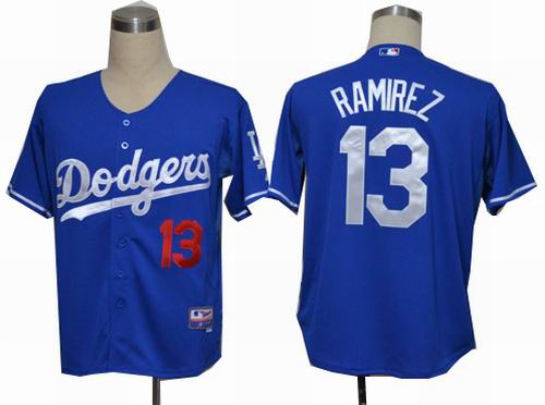 Mlb Jerseys Los Angeles Dodgers 13 Ramirez Blue Jersey