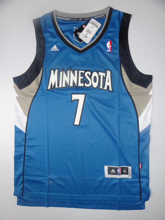Minnesota Timberwolves #7 William Blue Jersey Length2