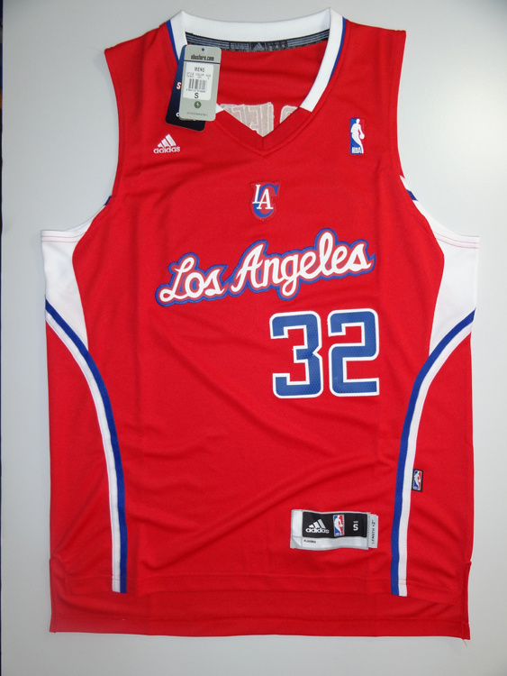 Los Angeles clippers Red #32 Griffin NBA Jersey Length2