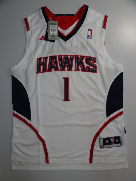 Atlanta Hawks #1 McGRADY White NBA jersey