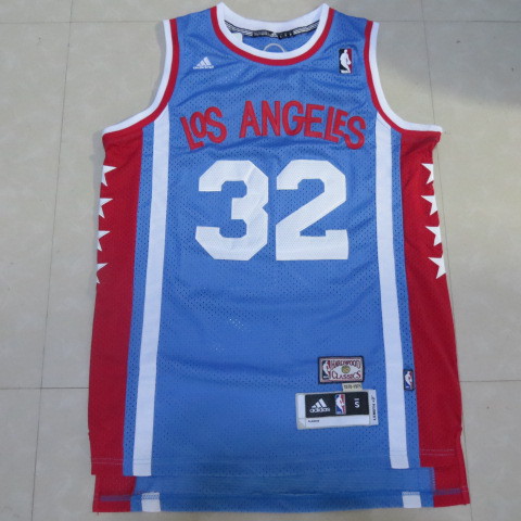 Los Angeles clippers Blue #32 Griffin NBA Jersey Length2