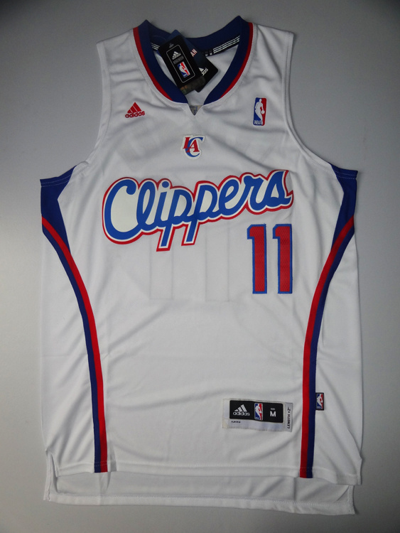 Los Angeles Clippers White #11 Crawford NBA Jersey Length2