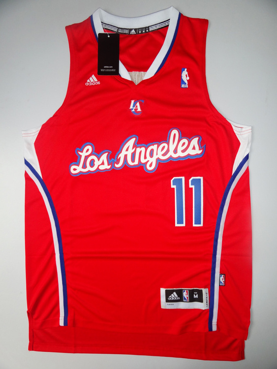 Los Angeles Clippers Red #11 Crawford NBA Jersey Length2