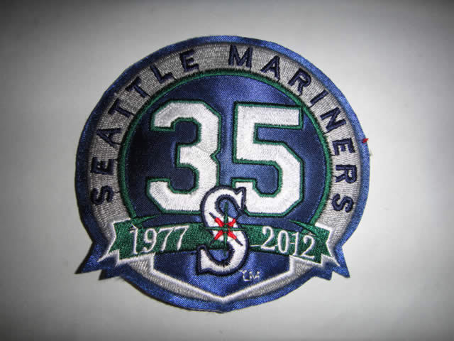 Seattle Mariners 35th Year Patch