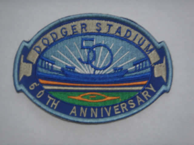Dodgers 50th Year Patch