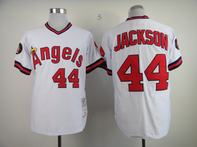 MLB Jerseys Los angeles Angels #44 Jackson M&N 1982 Jersey