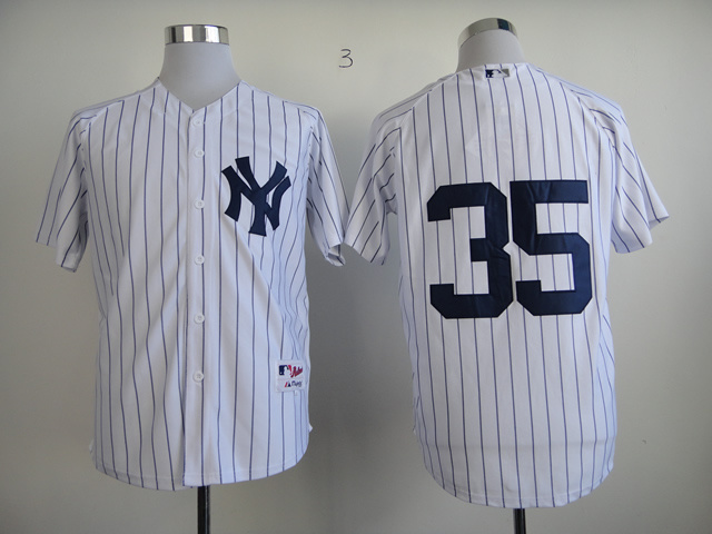 New York Yankees #35 Brendan Home White Jersey