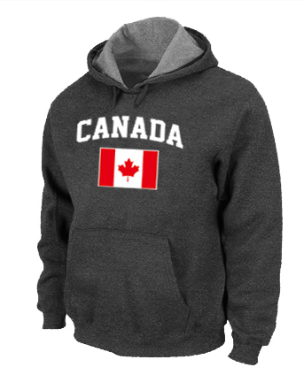 Nike 2014 Olympics Canada Flag Collection Locker Room Pullover D.Grey