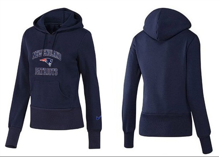 Nike New England Patriots D.Blue Hoodie for Women