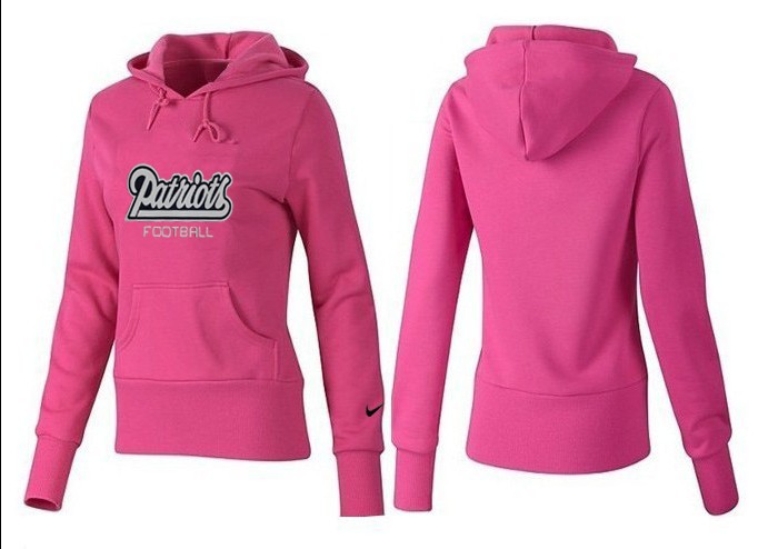 Nike New England Patriots Women Pink Color Hoodie