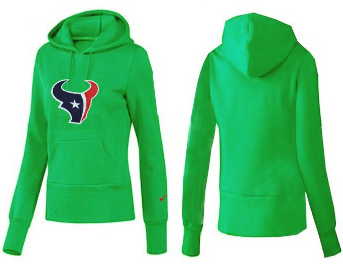 Nike Houston Texans Green Women Hoodie