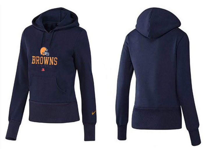 Nike Cleveland Browns D.Dark Color Women Hoodie