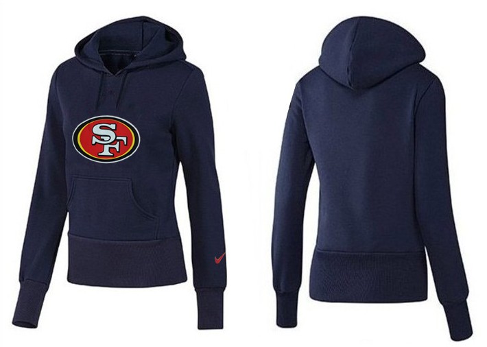 Nike San Francisco 49ers D.Blue Women Hoodie