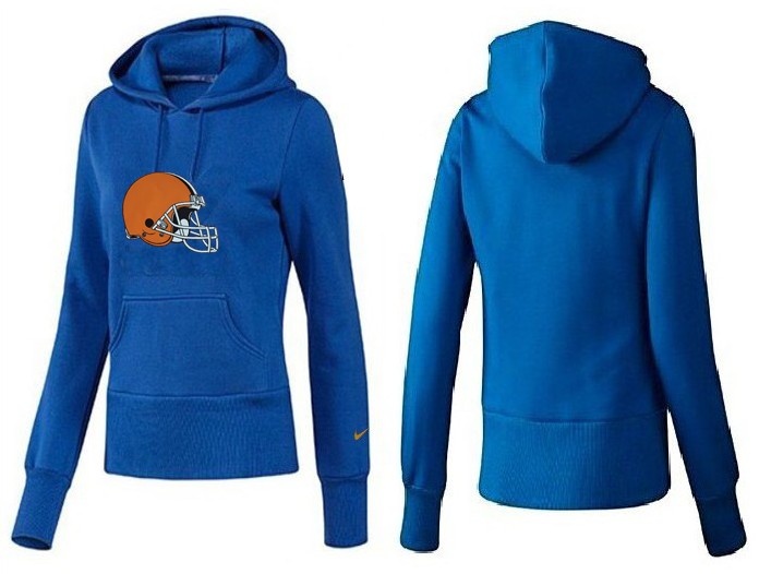 Nike Cleveland Browns Blue Color Women Hoodie