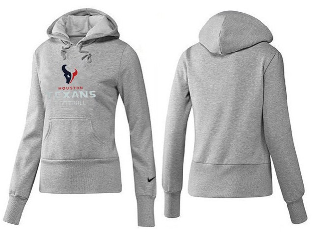 Nike Houston Texans Grey Hoodie for Women