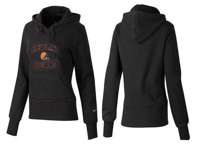 Nike Cleveland Browns Women Black Color Hoodie