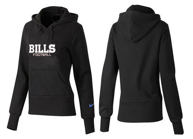 Nike Buffalo Bills Black Color Hoodie for Women