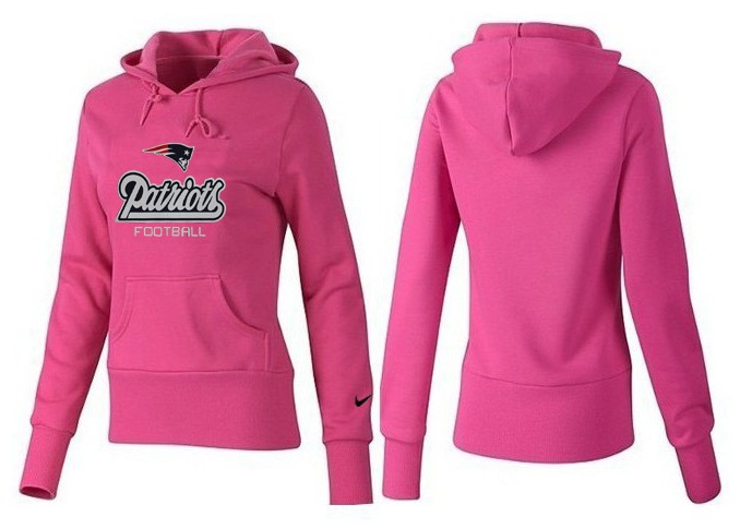Nike New England Patriots Pink Women Hoodie
