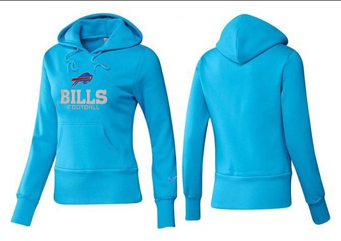 Nike Buffalo Bills Light Blue Women Hoodie