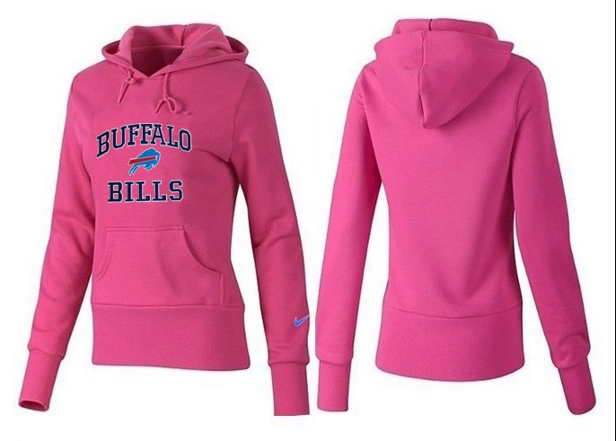 Nike Buffalo Bills Pink Color Women Hoodie