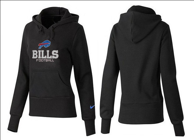 Nike Buffalo Bills Black Color Women Hoodie