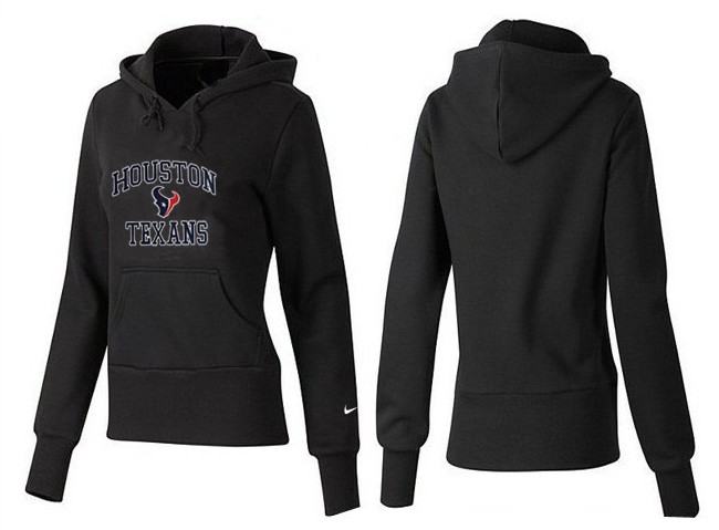 Nike Houston Texans Black Color Women Hoodie