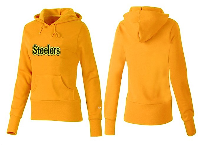 New Pittsburgh Steelers Women Yellow Color Hoodie
