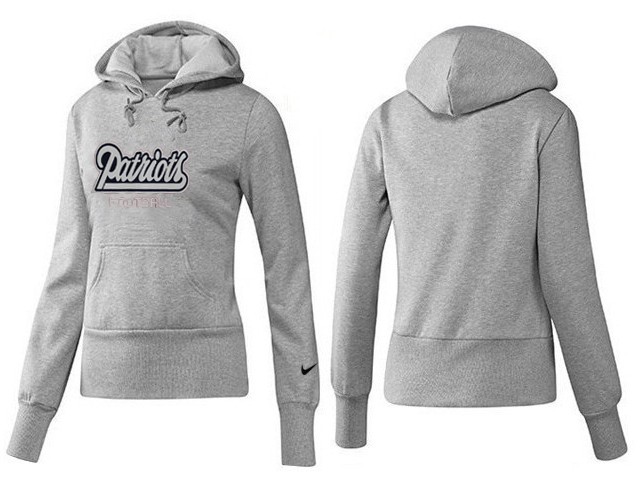 Nike New England Patriots Grey Lady Hoodie