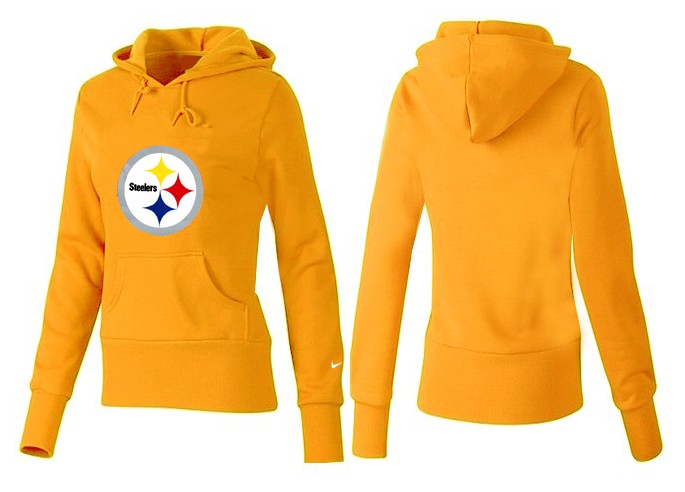 New Pittsburgh Steelers Yellow Hoodie for Women