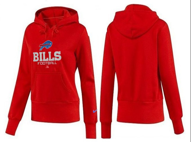 Nike Buffalo Bills Red Women Hoodie