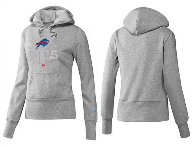Nike Buffalo Bills Women Grey Color Hoodie