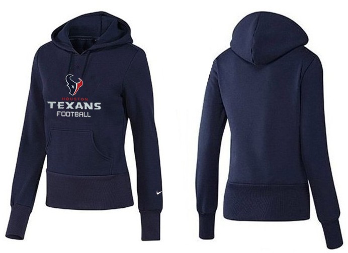 Nike Houston Texans D.Blue Women Hoodie