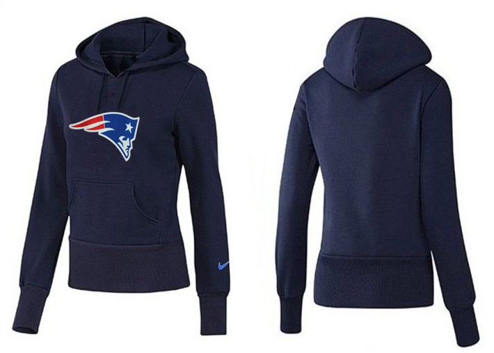 Nike New England Patriots Dark Blue Hoodie for Women