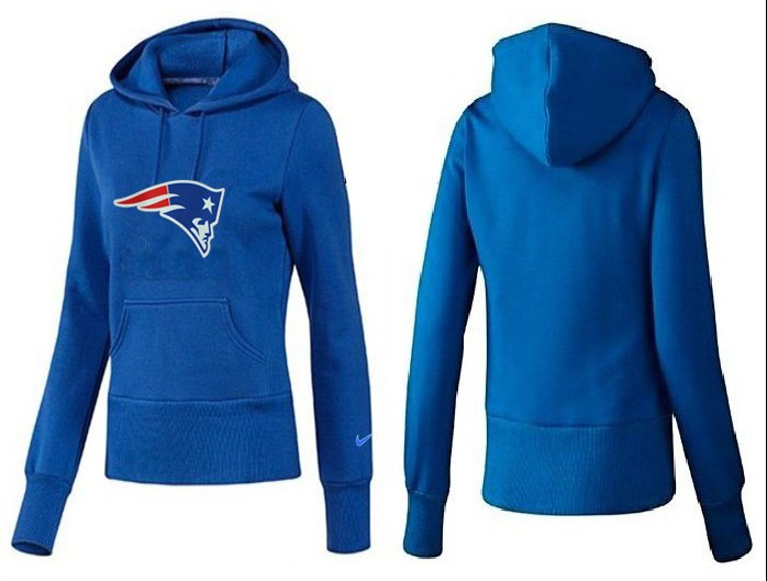 Nike New England Patriots Blue Hoodie for Women