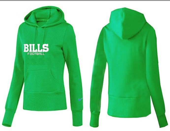 Nike Buffalo Bills Women Green Hoodie