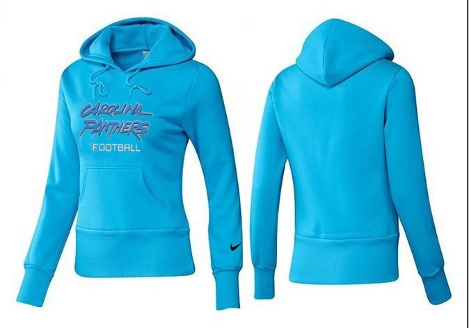 Nike Carolina Panthers Women L.Blue Color Hoodie