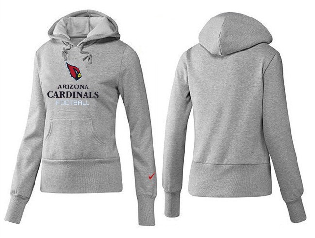 Nike Arizona Cardinals Women Grey Hoodie