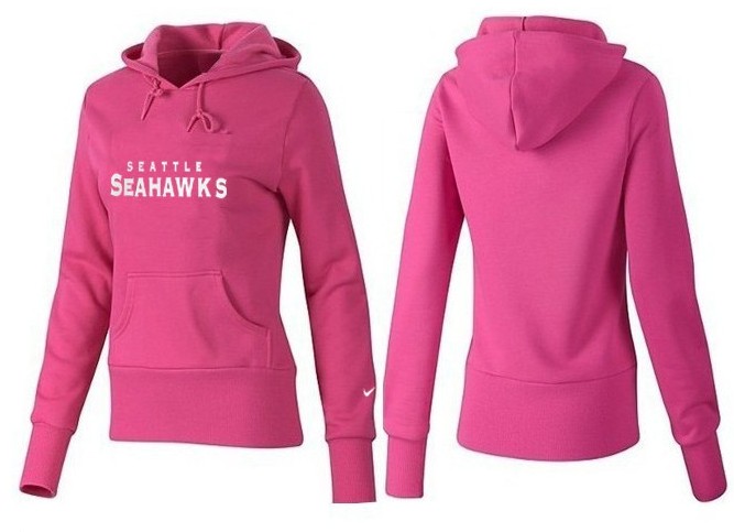 Nike Seattle Seahawks Women  Pink Color Hoodie