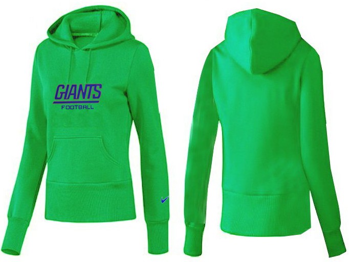 Nike New York Giants WomenGreen Color Hoodie