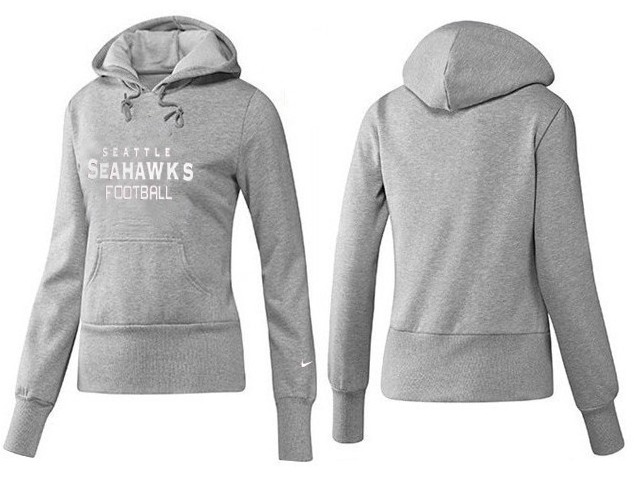 Nike Seattle Seahawks Women Grey Hoodie