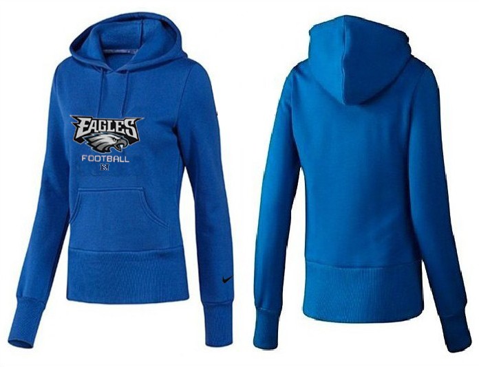 Nike Philadelphia Eagles Women Blue Color Hoodie