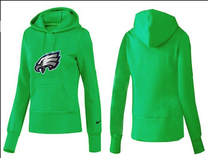 Nike Philadelphia Eagles Green Women Hoodie