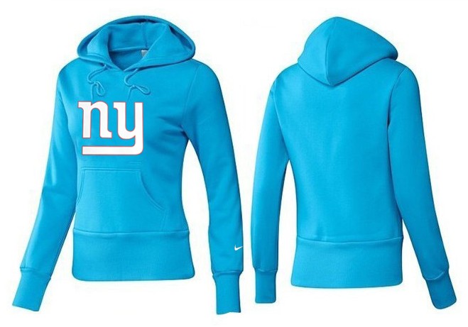 Nike New York Giants L.Blue Women Hoodie