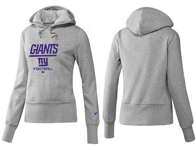 Nike New York Giants Women Grey Color Hoodie