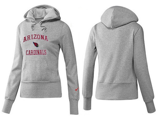 Nike Arizona Cardinals Grey Color Women Hoodie