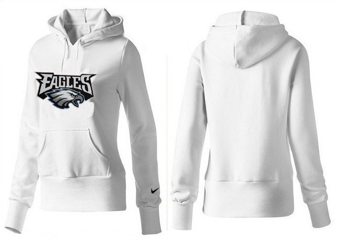 Nike Philadelphia Eagles White Hoodie Women