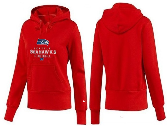 Nike Seattle Seahawks Women Red Color Hoodie