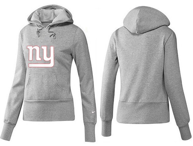 Nike New York Giants Grey Women Hoodie