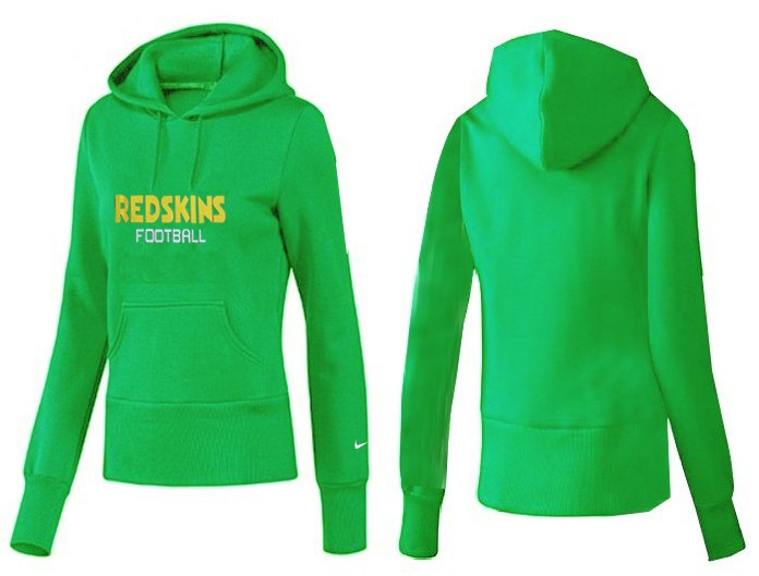 Nike Washington Redskins Women Green Hoodie